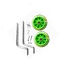 Y Department Center 55® Green LED Flashing Kids Bicycle 12-20"