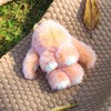 2025 New TA-Bunny LuluCute Keychain,Handmade 5 Styles Soft Bunny Plush