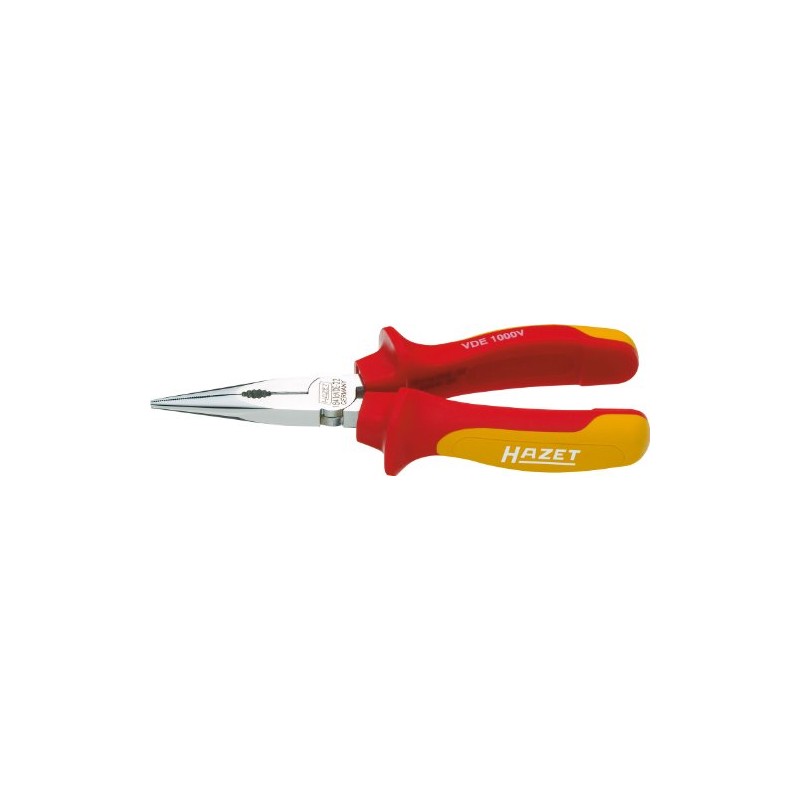 Hazet 1841 avde-22 VDE Snipe鼻ペンチ、6.3 "