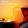 Transformable Circular Led Table lamp for Bedroom with Remote Control,