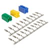 tomzz Audio 5800-090 Mini ISO Plug Set Green Yellow Blue