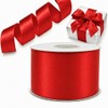 Decoraparty Nastro Rosso 50 mm in Doppio Raso da 25
