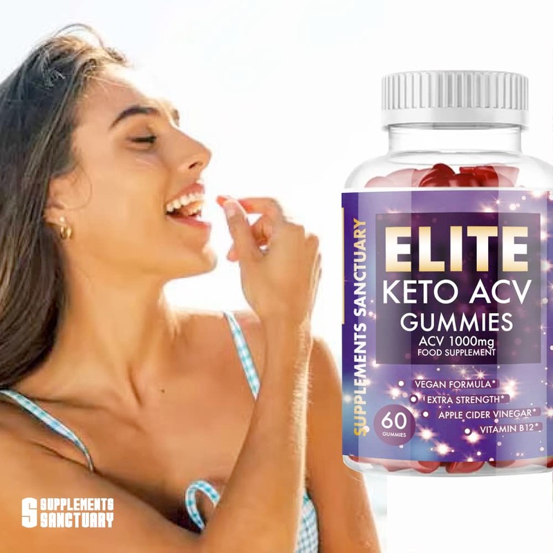 Elite Keto ACV Gummies Keto Apple Gummies (60 Gummies) with