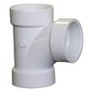 NIBCO - K09825CA C4811 2 HXHXH SANITARY TEE PVC, White,