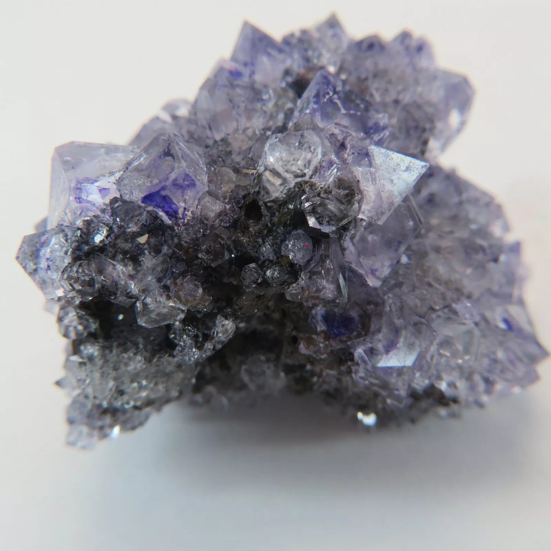 ALUM (small), PURPLE color Lab created Display MINERAL, from POLAND