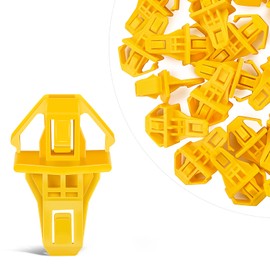 GOOACC 50 Pcs Bumper Moulding Fastener Rivet for Honda AcuraOEM Replacement 91578-T0A-003 Radiator Grille Honda CR-V 2012-2014 Acura RLX 2018-2020