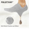 Falechay Unisex Trainer Socks, Invisible, 10 Pairs - 47-50