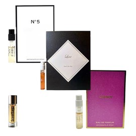 Set 3 Women Perfume N5/ Chance EDP Original/Love don't be Shy Sampler Vial Size 1.5ml/0.05 oz each. Your pruchase includes a sample from ScentSaga