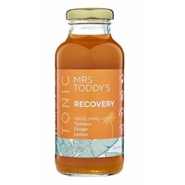 Mrs Toddy’s Recovery Tonic – 250ml Still Daily Wellness Tonic | Turmeric, Ginger, Galangal, Lemongrass & Cinnamon | Plant-Based Health Drink | Vegan, Low Sugar, No Preservatives | Australian Made
