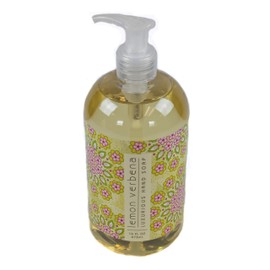 Greenwich Bay Trading Company Botanical Collection: Lemon Verbena Gift Set Bundle - Hand Soap + Lotion + Body Wash + Scented Candle