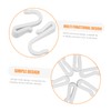 Kichvoe 6pcs Kitchen Wall Hooks Compact S Shape Plastic Hangers