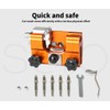 Traderight Portable Chainsaw Sharpener Jigs With 5 Grinding Head Tool