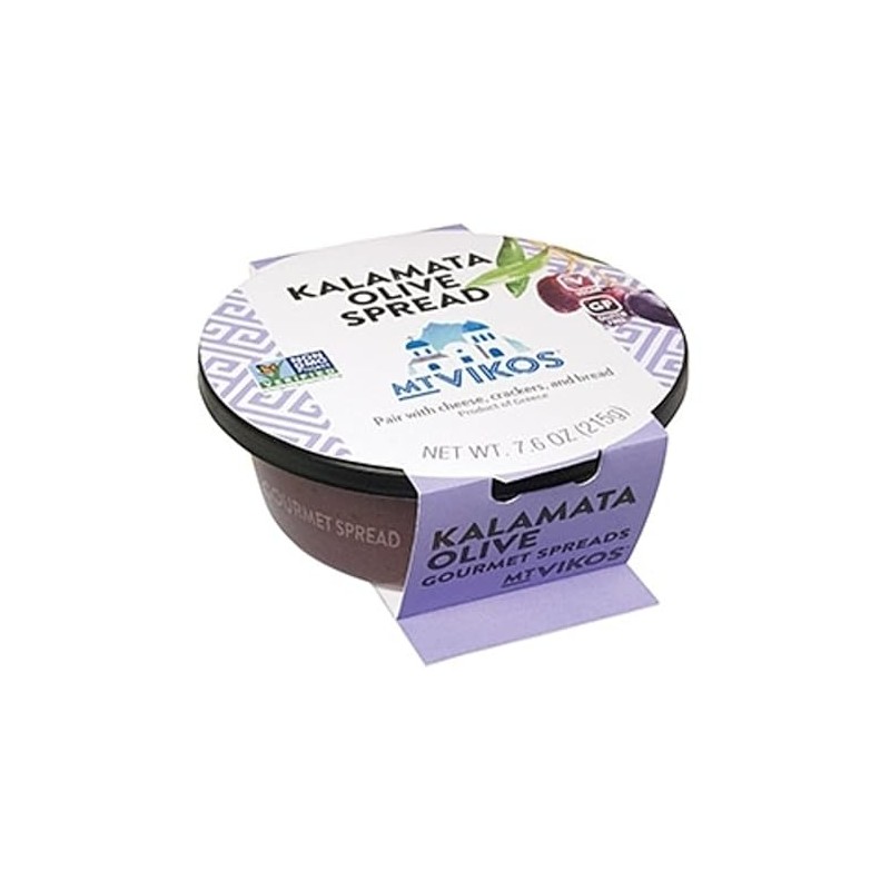 Mt Vikos Kalamata Olive Spread, 7.6 oz, 6 Pack