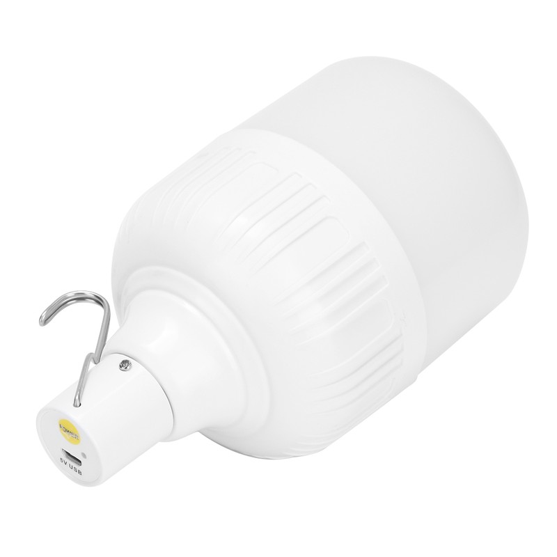 Outdoor LED 5000lm Camping Light USB Charging Portable Hook Hanging