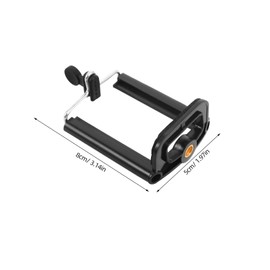 GRIRIW 10pcs U Shaped Phone Holder for Selfie Sticks Adjustable Phone Mount for Travel and Outdoor Activities Secure Clip and Accessories