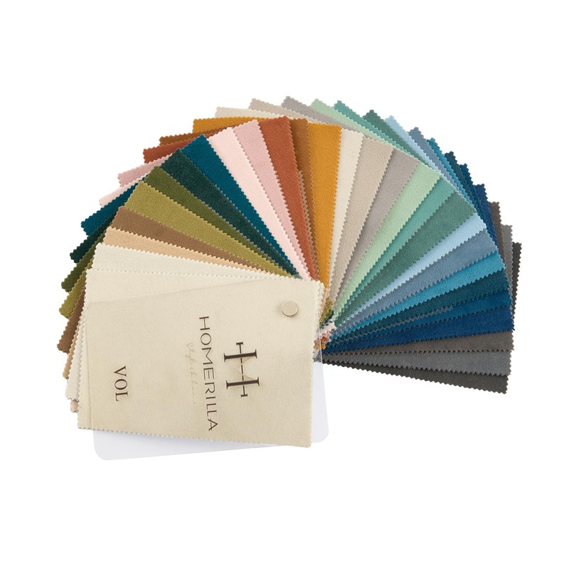 HOMERILLA Vol Series Custom Curtains Sample Book,29 Colors