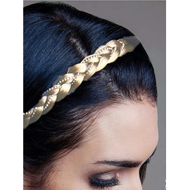 REVLON Synthetic Hair Braid Band and Tie Braid band (Dark Blonde)