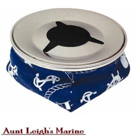 SeaChoice Windproof Non-Slip Beanbag Ashtray Non-Corrosive Stainless Steel Top