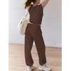 Outfeel Women 2 Piece Outfit Set Loungewear Cropped Tops and
