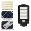 2 Pack Solar Street Light Outdoor,200w 6000LM Solar Motion Flood