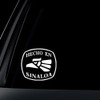 World Design Hecho En Sinaloa Car Decal/Sticker
