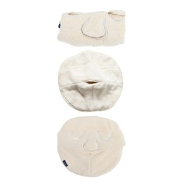 Minkissy 3pcs Facial Towel Moisturizing Towels for Women Versatile Hot Cold Compress for Daily Skin Care and Relaxation