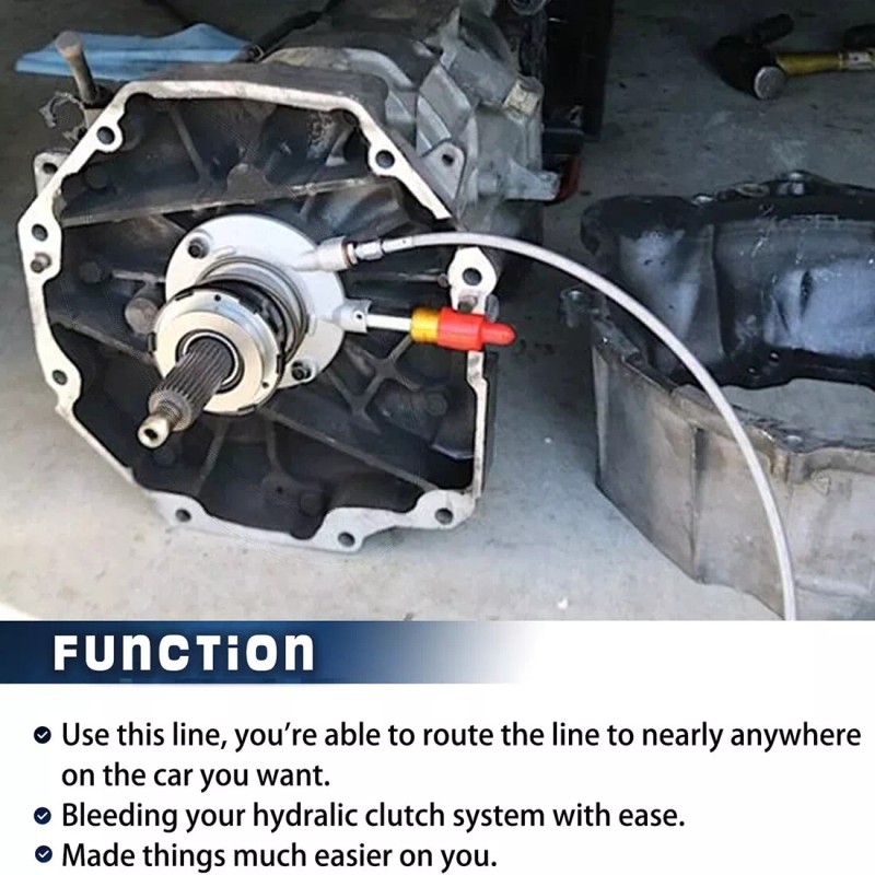 for Corvette Remote Clutch SPEED Bleeder Line for Corvette C6