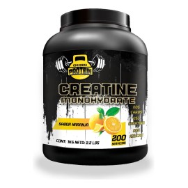 Creatina Monohidratada Guns 1k 200 Varios Sabores Naranja