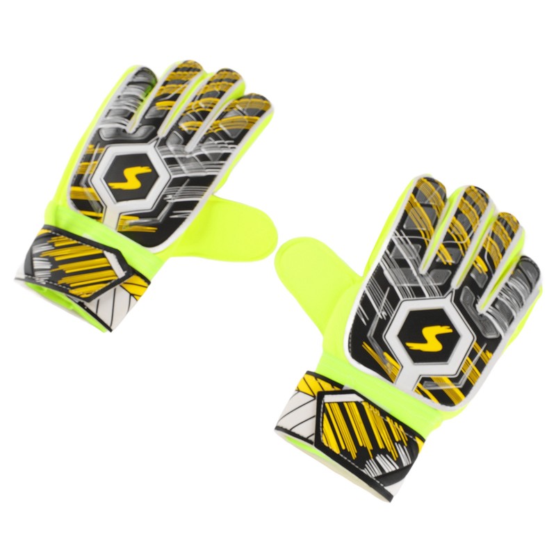 Adults Goalkeeper Gloves PU Latex Professional Anti Slip Breathable Soccer
