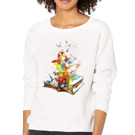 Woohome 6 PCS Butterfly Iron on Patches Iron on Transfer Decals Butterfly Heat Transfer Patches Colorful Stickers Washable DIY for T-Shirt Jeans Backpacks Families Clothing Hat DIY Applique