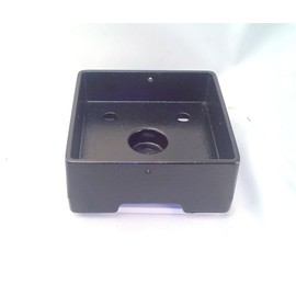 4x4 Post Anchor HD Aluminum Structural - Ornamental- Powder Coated