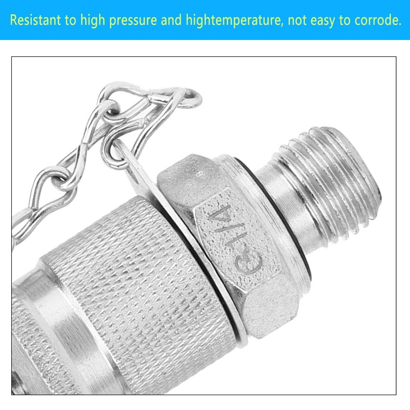 Hydraulic Coupling Set, Hydraulic Test Connection, G1/4-M16x2 Hose Fitting Adapter,