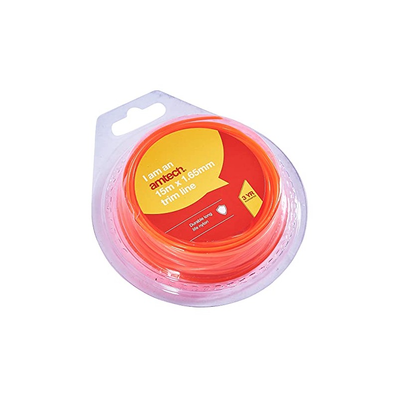 Amtech U4020 15m x 1.65mm strimmer line