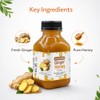 Jarabe Miel Jengibre Onzas Líquidas Nfc Flores Silvestres Cruda Jugo