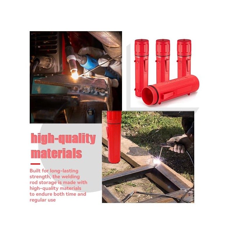 5 Pcs Electrode Rod Storage Tube 14 Inch Welding Rod