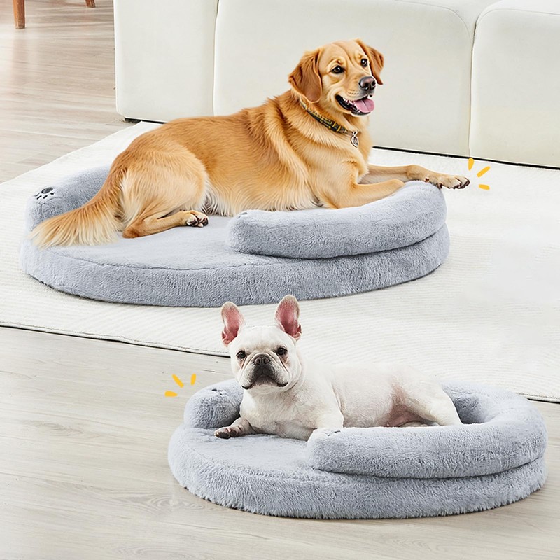 BurgeonNest Orthopedic Dog Bed for Large Dogs, Waterproof Soft Medium