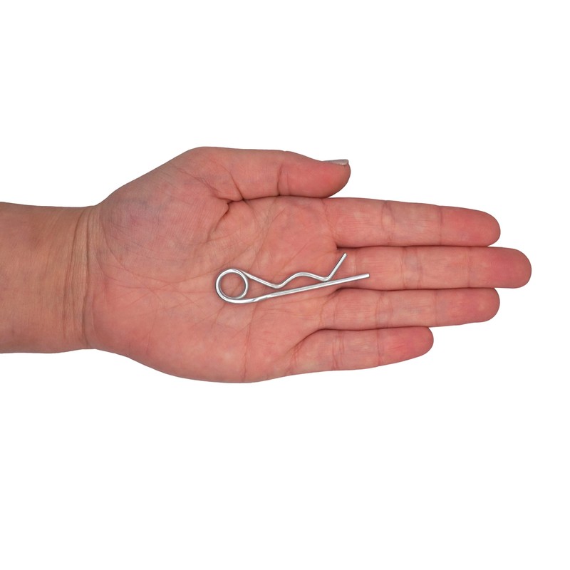 SKIR'CO (Pack of 10) Zinc Plated Steel Spring Cotter Pins