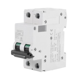 Miniature Air Circuit Breaker 250V DC DIN-Rail Electric Meter 2P Low-Voltage 63A Solar Energy Switch with Short Circuit