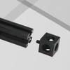 Yeebyee 2020 Aluminum Cube Corner Bracket with M5x14mm Screws for