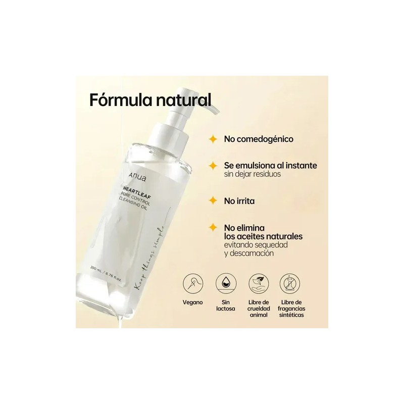 Anua Aceite Limpiador Doble Limpieza 200
