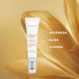 YVES ROCHER - Anti Age Global - Contorno De Ojos Iluminador - Reduce Bolsas y Ojeras - Para todo tipo de Piel - 15 ml