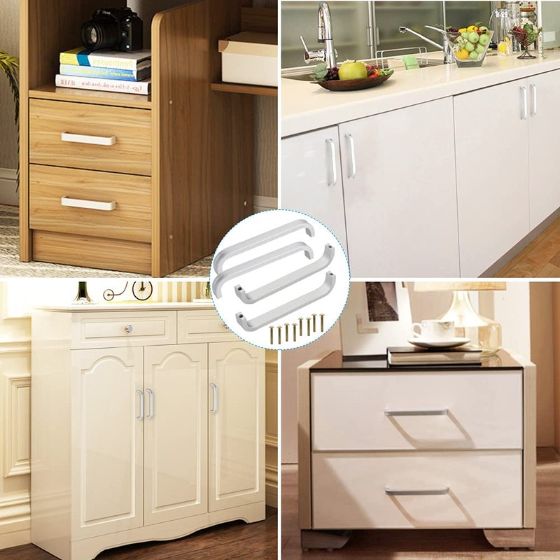 ZADAFINA 10 Pcs Handle Handle Cupboard Cabinet Pull Door Handle