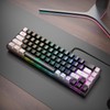 GEODMAER 65% Gaming Keyboard, LED Backlit Mini Wired, Ultra-Compact Anti-Ghosting