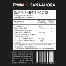 Primal Fx Innerx Aumentar El Crecimiento Del Cabello