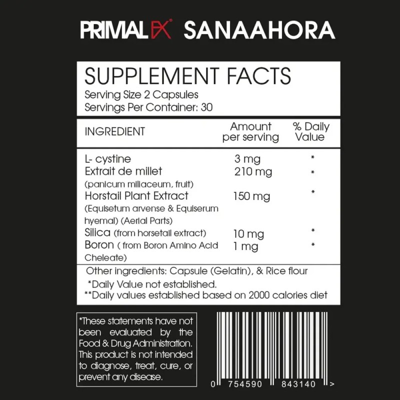 Primal Fx Innerx Aumentar El Crecimiento Del Cabello