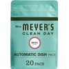 Mrs. Meyer's Auto Dishwashing Packs, Basil, 20 count (Pack of