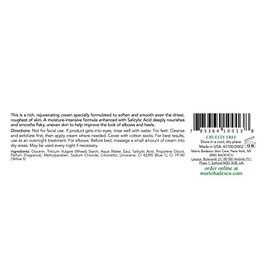 Mario Badescu Crema suavizante para codos y talones, frmula rica y espesa con cido saliclico exfoliante, cuidado de los pies durante la noche para... 