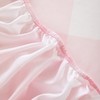 Wake In Cloud - Gingham Bed Sheets, 4-Piece Sheet Set,