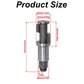 SagaSave Impact Wrench Anvil Anvil Assembly Replacement Part Compatible with IR Models 2135Ti, 2135PTi, 2135TiMAX