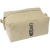 'Golf Bag Filled with Clubs' Canvas Wash Bag/Makeup Case (CS00038954)